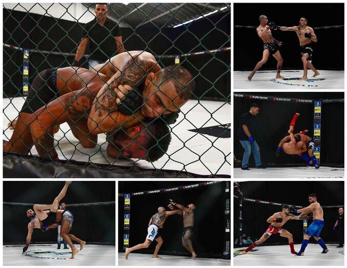 Diferentes momentos de las peleas/TA.